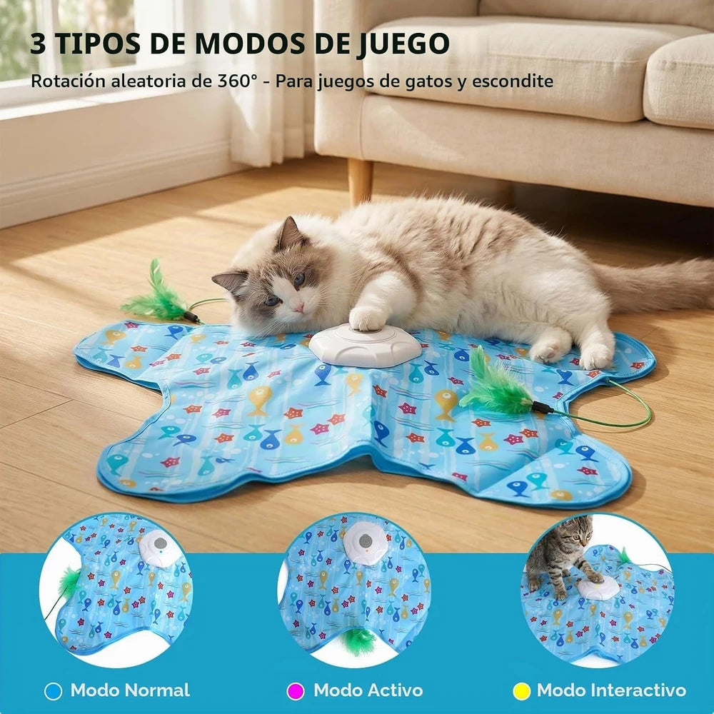 Los tres modos de juego del juguete estrella: normal, activo e interactivo, con giro de 360 grados