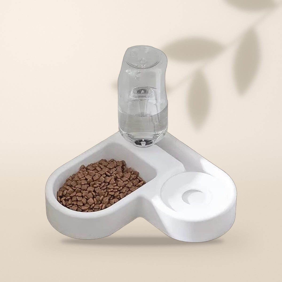 Comedero y bebedero automático 2 en 1 para gatos y perros pequeños