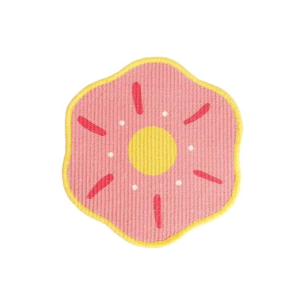 AMIKART Rascador de Pared con Forma de Flor - Autoadhesivo, para que tu Gato Deje en Paz el Sofá
