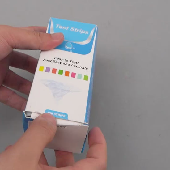 Kit de analisis de agua para acuario, tiras de prueba