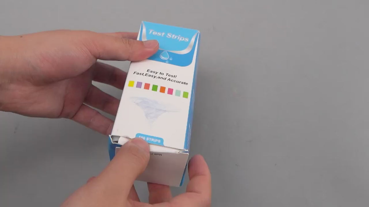 Kit de analisis de agua para acuario, tiras de prueba